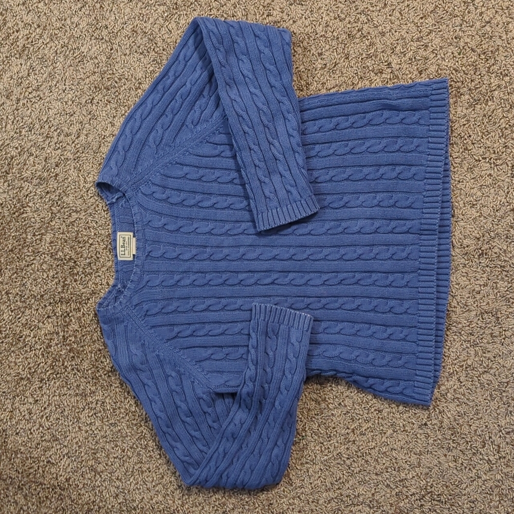 Size Small LLBean Mulberry colored Sweater